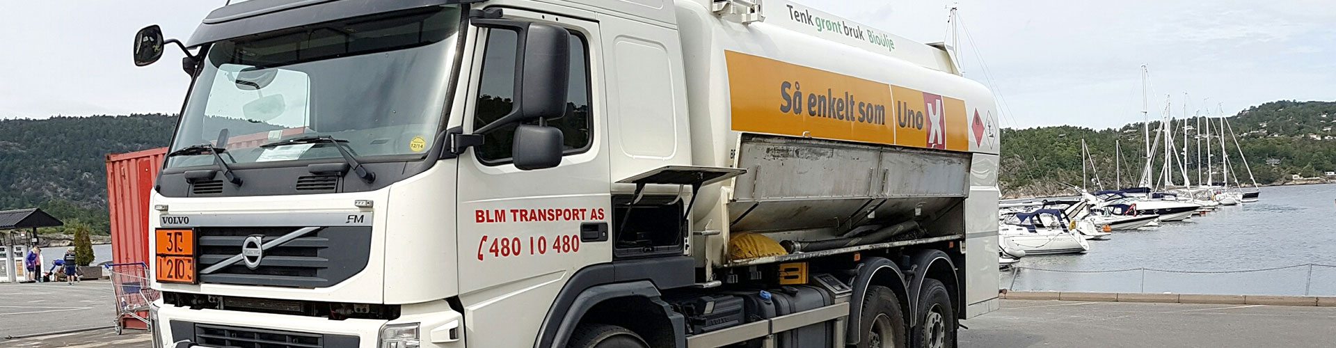 blm transport ved sjøen